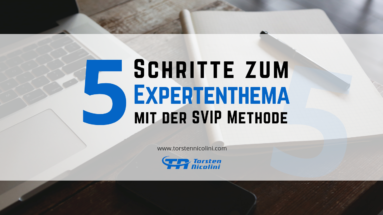 5 Schritte zum Expertenthema