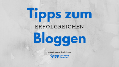 Tipps zum Bloggen