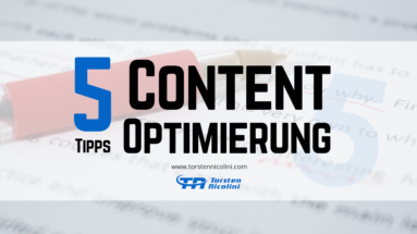 Content Optimierung Tipps