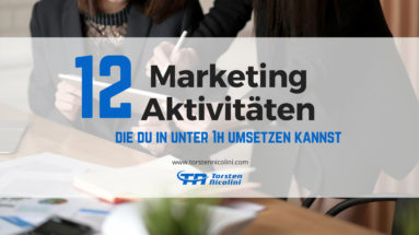 Marketing-Aktivitäten in unter 1h