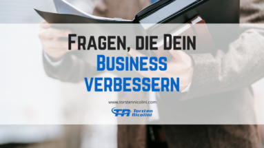 Fragen Business verbessern