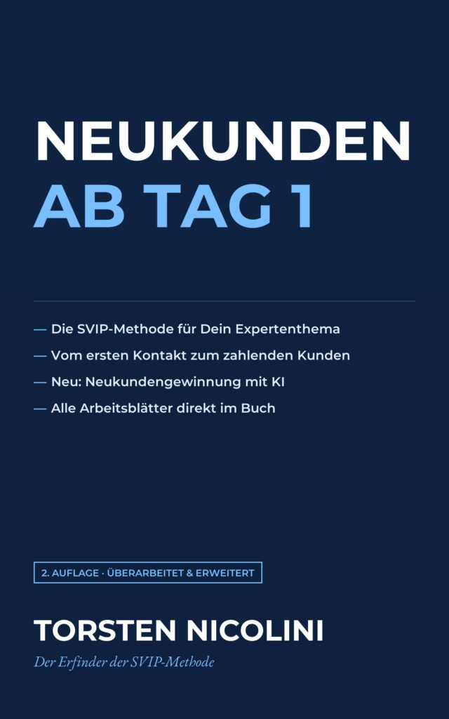 Buchcover: Neukunden ab Tag 1 von Torsten Nicolini