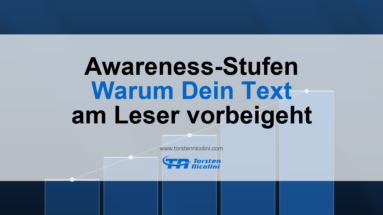 Awareness-Stufen: Warum Dein bester Text am Leser vorbeigeht